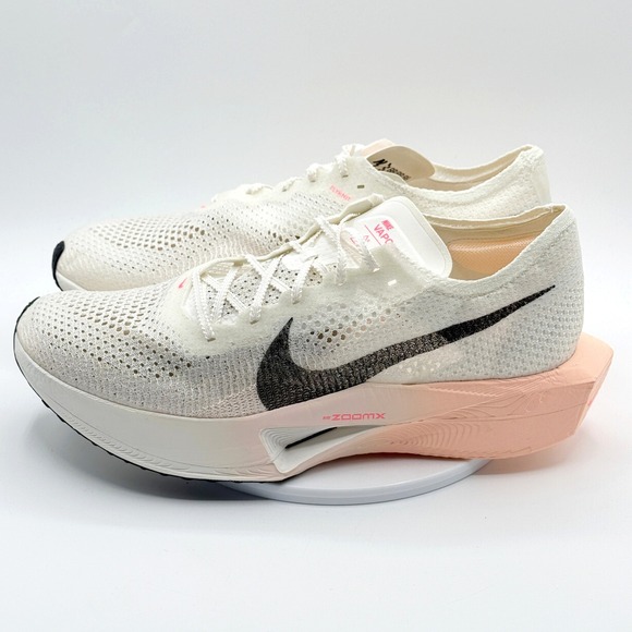 Nike Zoomx Vaporfly Next% 3 Running Shoes 14 Mens Sail/Black/ DV4129-103